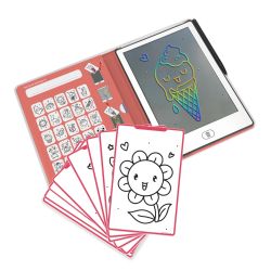 Kawaii - Malebog med LCD-skærm - 30 tegninger