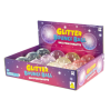 Glitter hoppebold - Assorterede farver