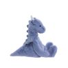 Denim Blue Draco Drage - Bamse 34 cm