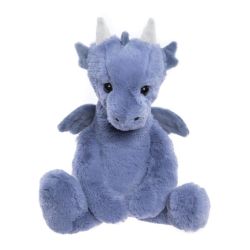 Denim Blue Draco Drage - Bamse 34 cm