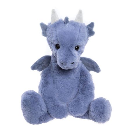 Denim Blue Draco Drage - Bamse 34 cm