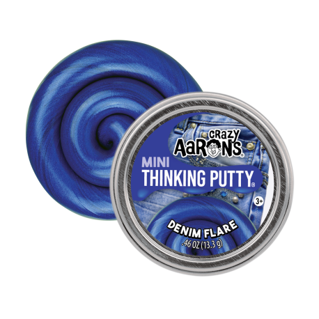 Denim Flare – Mini Thinking Putty slim