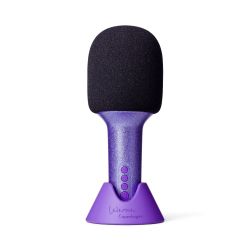 Lilla Glitter Grove mikrofon med Bluetooth