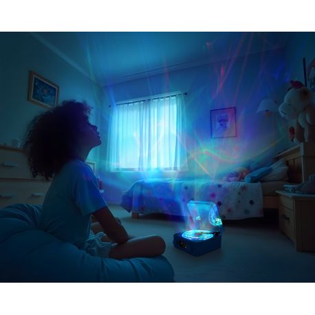 Ocean Calm - Magic Wave med afslappende lys, lyde & ur