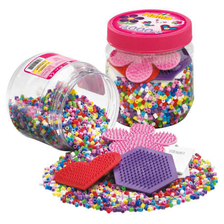 Hama perler med 3 plader - 4000 stk. (2051)