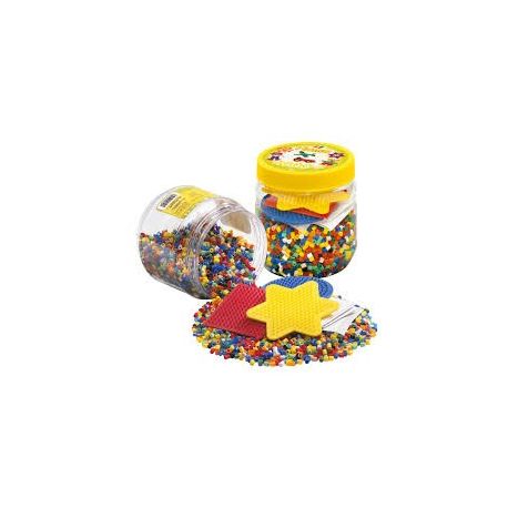 Hama perler med 3 plader - 4000 stk. (2052)