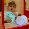 Elefant LED natlampe med fjernbetjening