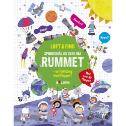 Rummet: Spørgsmål & svar papbog med flapper