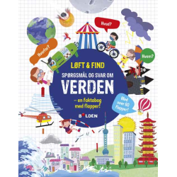 Verden: Spørgsmål & svar papbog med flapper