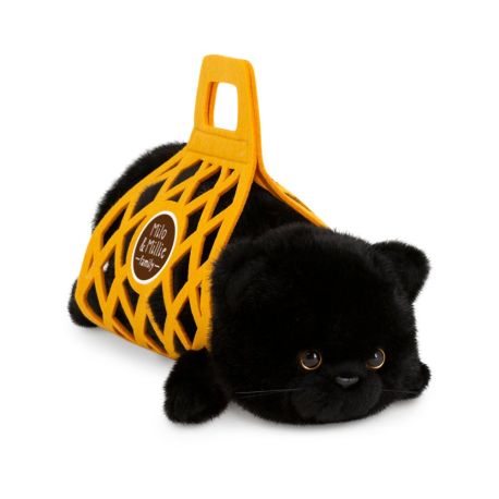 Milo den sorte kat - Bamse 35 cm