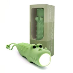 Krokodille silikone lommelygte