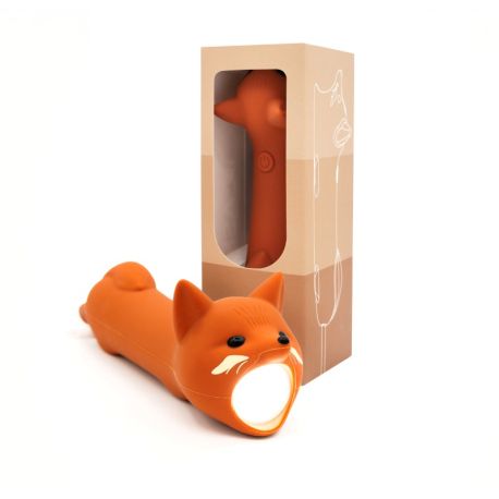 Ræv silikone lommelygte