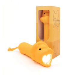 Løve silikone lommelygte