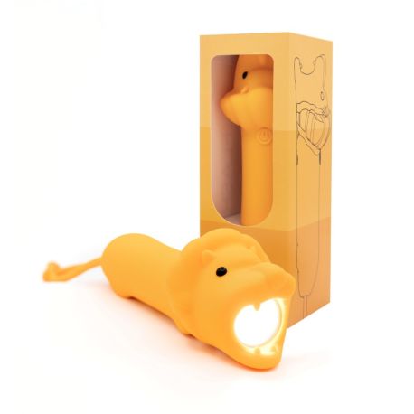 Løve silikone lommelygte