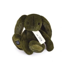 Khaki Grøn kanin - Lille bamse 20 cm