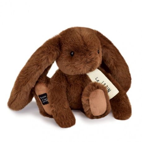 Kaffe kanin - Lille bamse 20 cm