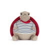 Timmy Skildpadde Fransk outfit - Bamse 23 cm
