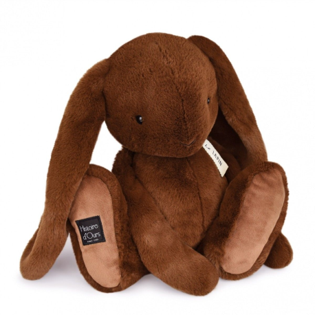 Kaffe kanin - Stor bamse 50 cm