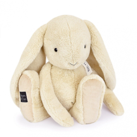 Vanilje kanin - Stor bamse 50 cm