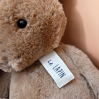 Hasselnød Beige kanin - Stor bamse 50 cm