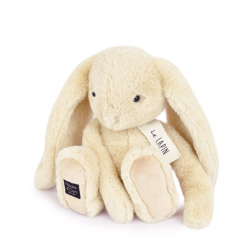 Vanilje kanin - Mellem bamse 32 cm