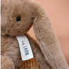 Hasselnød Beige kanin - Mellem bamse 32 cm