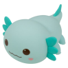 Blå Axolotl LED natlampe i silikone