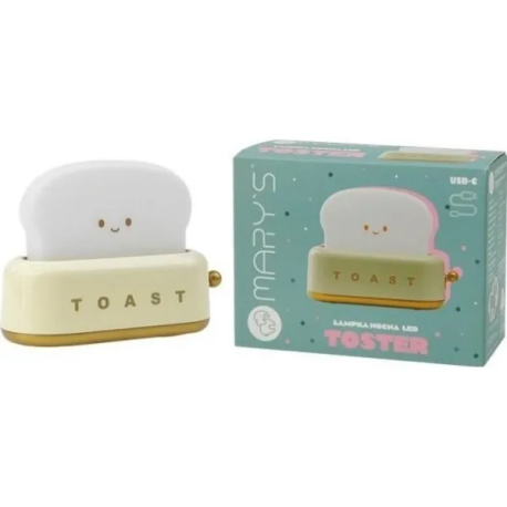 Toaster LED natlampe