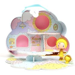 Sunny & Mias hus - Tinyly dukkehus & 2 figurer - Djeco