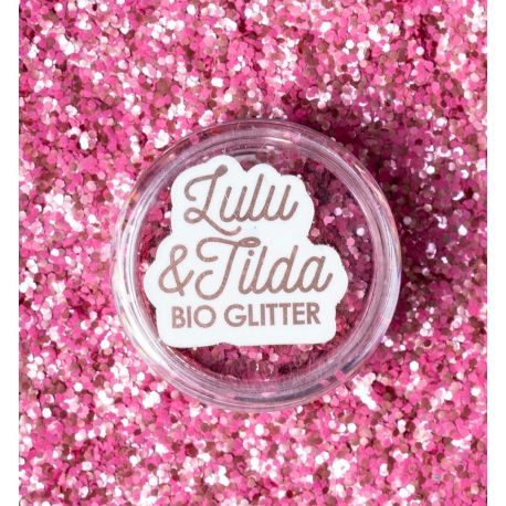 Girl's Night - BIO Pink glitter til ansigt & hår