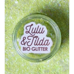 Tinkerbelle - BIO Lysegrønt glitter til ansigt & hår