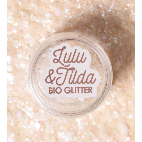 Unicorn Glam - BIO Hvidt glimmer til ansigt & hår