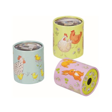 Insektøje-kalejdoskop med klart glas - Assorterede design