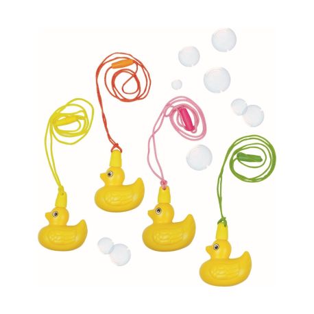 Badeand i snor - Mini sæblebobler