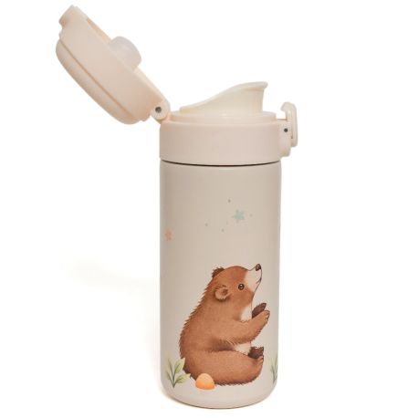 Lille Bjørn isoleret drikkedunk i rustfrit stål – 350 ml