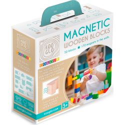 Magnetiske træklodser – Stor byggesæt 50 stk.
