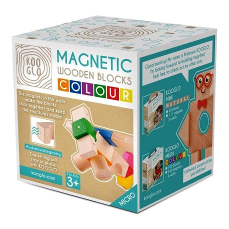 14 stk. Træklodser med magneter