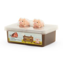 2 stk. Grise i mudder slime