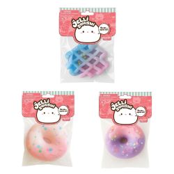 1 stk. Squishi Donut eller vaffel - Assorterede design