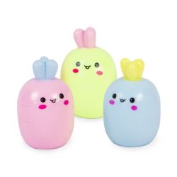 Pastel Squishy gulerod - Assorterede farver