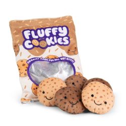 Bløde plys Cookies i pose