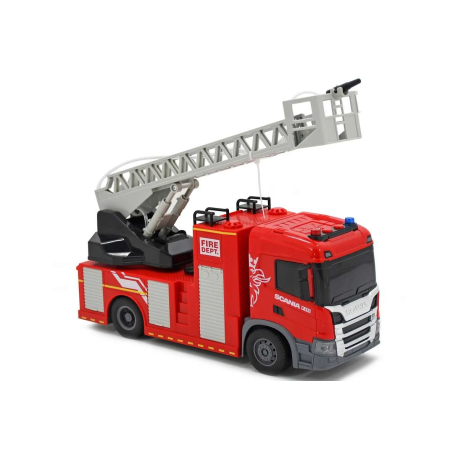 SCANIA brandbil med stige, lys & lyd