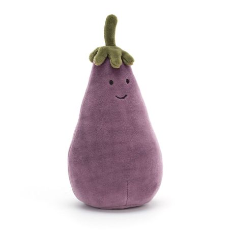 Aubergine - Amuseable bamse 17 cm