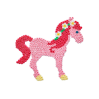 Eventyrlige heste - 2000 Midi perler & perleplade