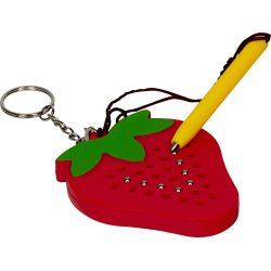 Mini magnetplade med nøglering - Assorterede design