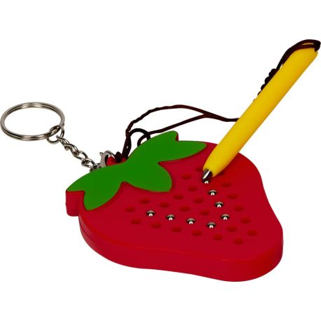 Mini magnetplade med nøglering - Assorterede design