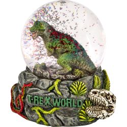 Dinosaur snekugle med glimmer - Assorterede dinoer