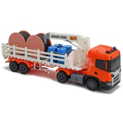 SCANIA Lastbil m. kran, lys & lyd