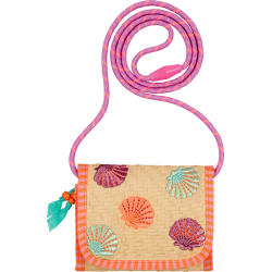 Muslingeskaller med glimmer børnepung