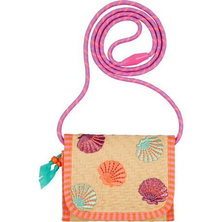 Muslingeskaller med glimmer børnepung